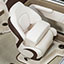 Ultra-Comfort Pedestal Seat with Flip-Up Bolster - Helm