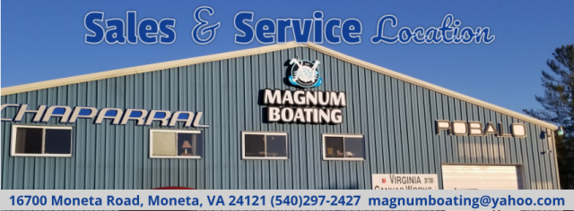 Magnum Boating Inc. is a Chaparral Boats boat dealership located in Moneta, VA