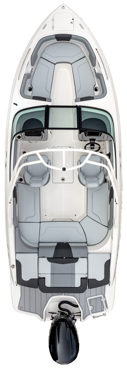 Overhead view of the  Chaparral 23 SSi OB 