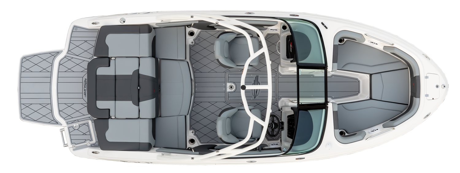 Overhead view of the  Chaparral GTS 1 