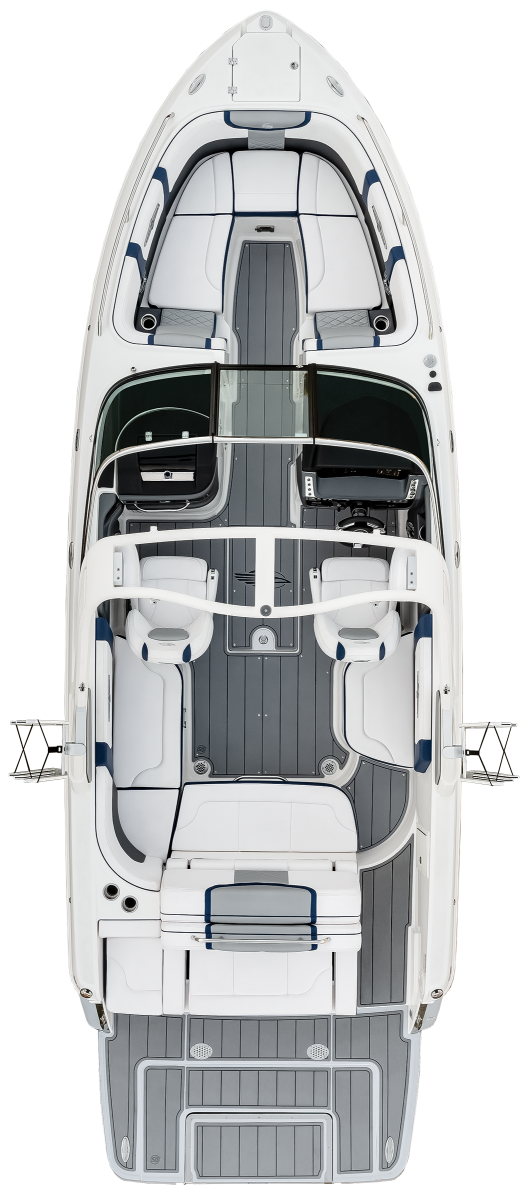 Overhead view of the  Chaparral 26 SURF  
