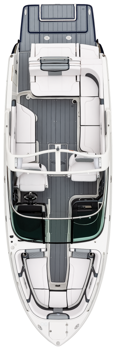 Overhead view of the  Chaparral 30 SURF  