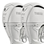 Twin Yamaha Four Stroke White F250XSB2 250HP 25" with Digital Electric Steering