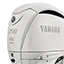 Yamaha Four Stroke White F250XSB2 250HP 25" with Digital Electric Steering