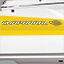 Painted Metallic Apex Hull Graphic - Yellow with White XL Hull Designator and Surf Badge