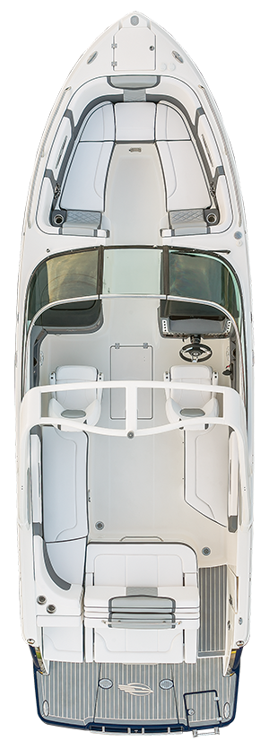 Overhead view of the  Chaparral 277 SSX  